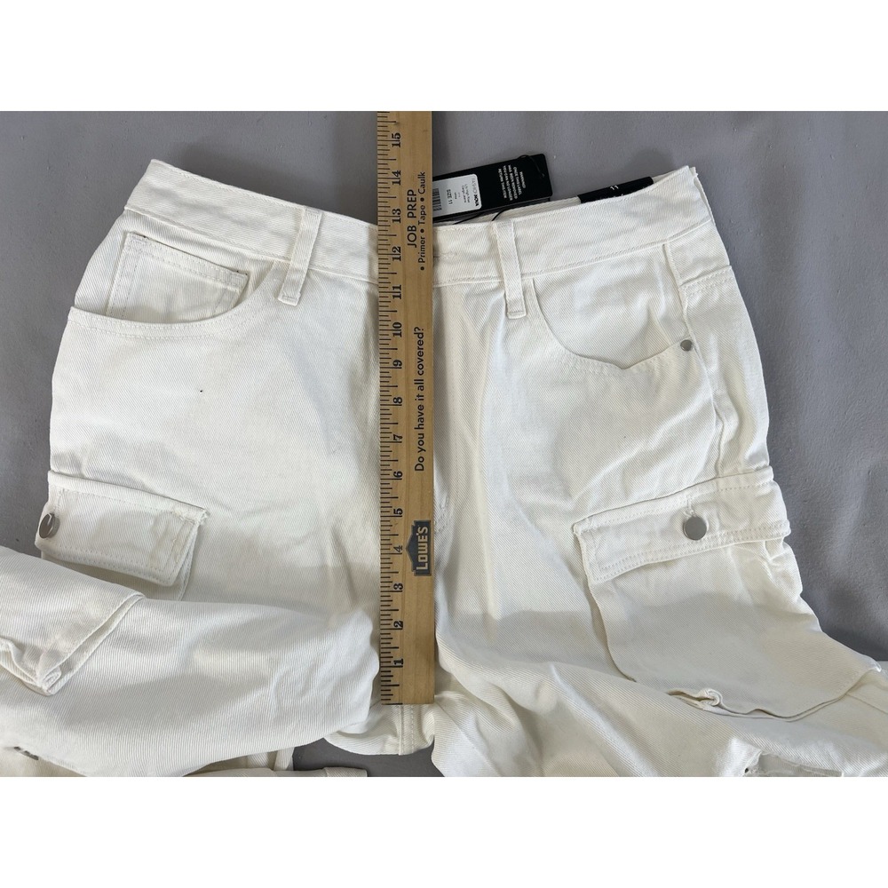 Fashion Nova‎ Jeans Pants Womens 11 Cargo Wide Leg Baggy Skater 90s Y2K New - Picture 5 of 11